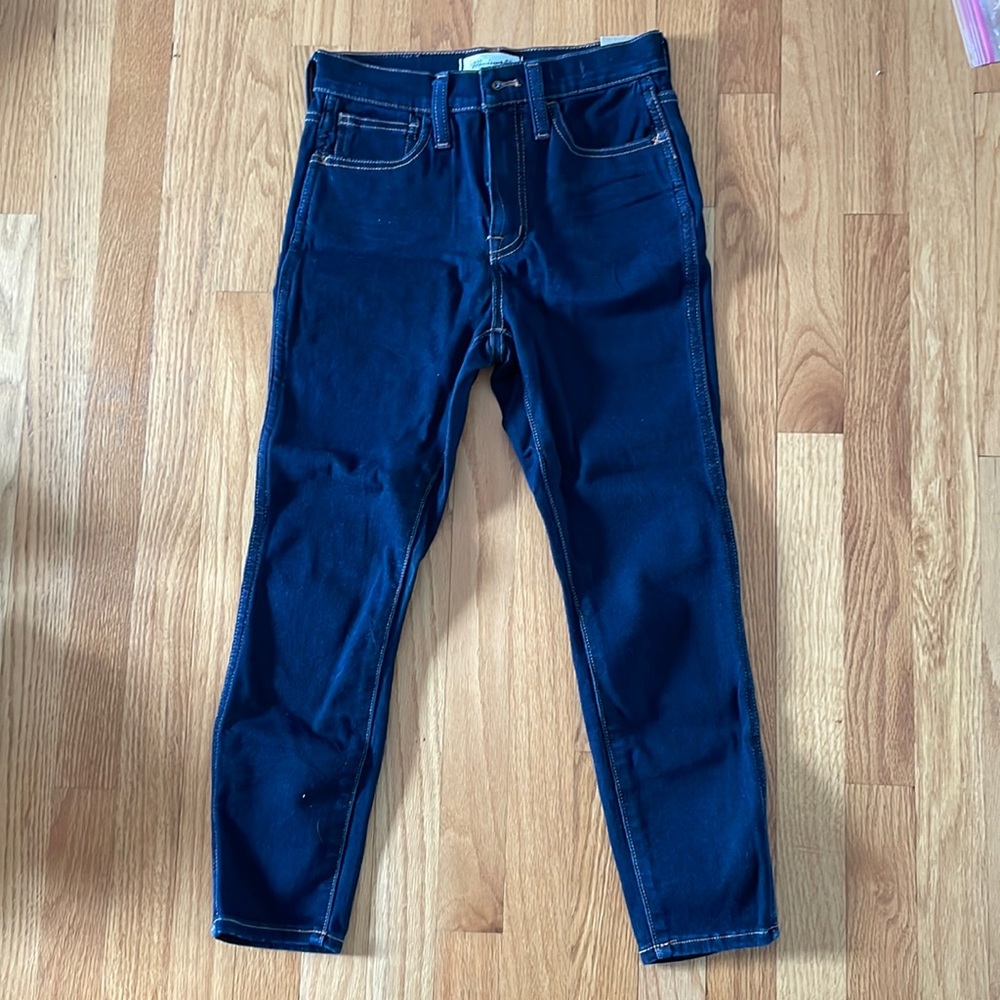 Madewell petite road tripper jeans